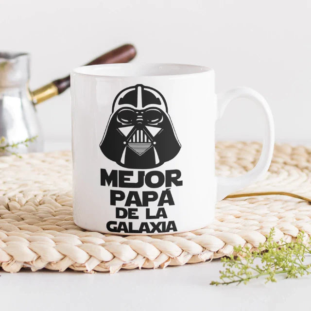 Taza el mejor papá de la galaxia