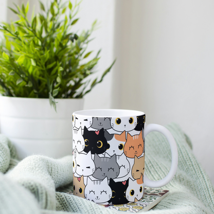 Taza lindos gatitos