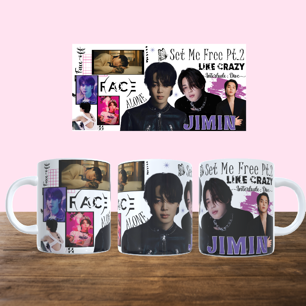 Taza Jimin álbum Face