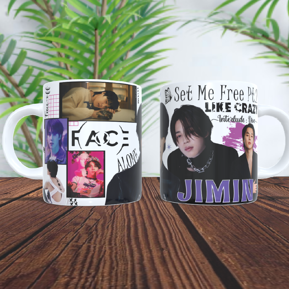 Taza Jimin álbum Face