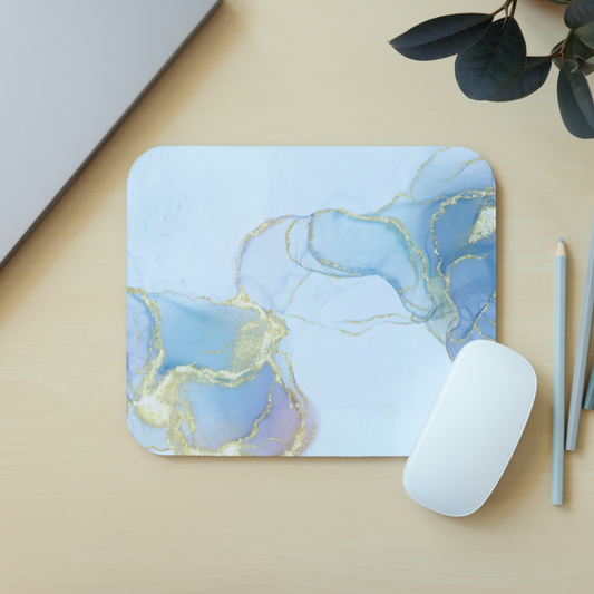 Mousepad acuarela azul