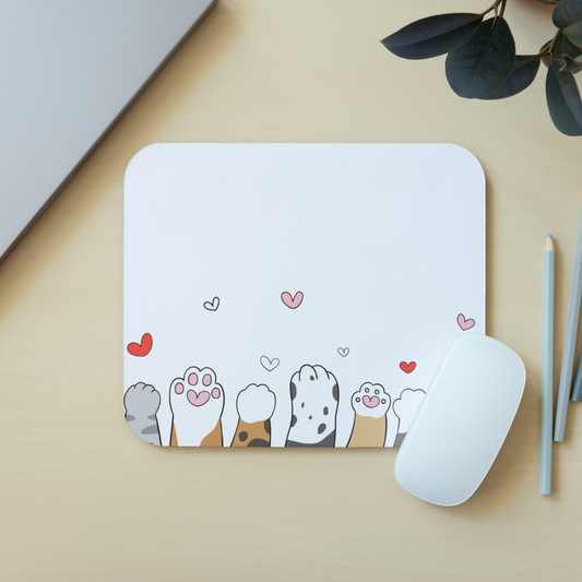 Mousepad patitas de gatos