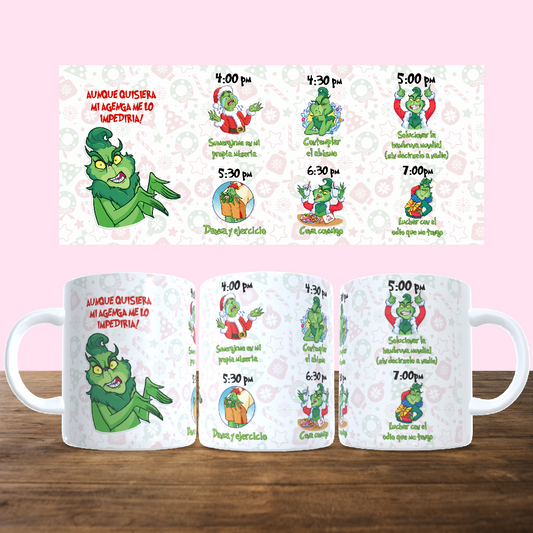 Taza el grinch agenda